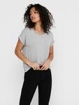 T-Shirt ONLY "ONLMOSTER &ndash; T-Shirt mit melierter Optik und elastischem Material",
