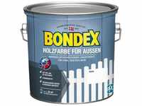 BONDEX Wetterschutzfarbe "HOLZFARBE FÜR AUSSEN" Farben Gr. 2,5 l, weiß Farben Lacke