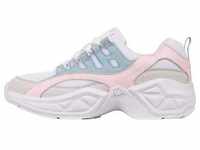 Plateausneaker KAPPA Gr. 38, bunt (white, mint) Schuhe Sneaker in coolem...