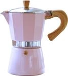 gnali & zani Espressokocher "Venezia" Induktion, rosa