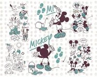 Komar Vliestapete "Digitaldruck Vlies - Mickey and Friends - Gr&ouml;&szlig;e 350 x 280 cm"