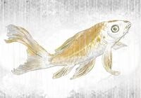 Komar Vliestapete "Digitaldruck Vlies - Golden Koi - Gr&ouml;&szlig;e 400 x 280 cm" bedruckt