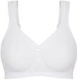 B&uuml;gelloser BH SUSA "BH ohne B&uuml;gel Capri", Damen, Gr. 80, Cup B, wei&szlig;, Stoff,