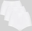 Taillenslip SLOGGI, Damen, Gr. 42, 3 Stk., wei&szlig;, 88% Polyamid, 12% Elasthan,