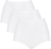 Maxislip SLOGGI "24/7 Microfibre", Damen, Gr. 42, wei&szlig;, Microfaser, Obermaterial: