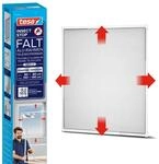 tesa Insektenschutz-Fensterrahmen "FALT Alu Rahmen teleskopierbar Premium" Packung,