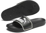 Badesandale PUMA "LEADCAT FTR", Damen, Gr. 37, wei&szlig; (puma schwarz, puma team gold,