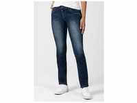 Slim-fit-Jeans TIMEZONE "Slim TahilaTZ" Gr. 27, Länge 30, blau Damen Jeans
