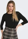 ONLY 3/4-Arm-Shirt "ONLGLAMOUR 3/4 TOP JRS NOOS" in l&auml;ssiger Oversize-Form