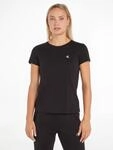 Calvin Klein Jeans T-Shirt "CK EMBROIDERY SLIM TEE" mit gesticktem CK Logo auf der