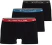 TOM TAILOR Boxershorts "Buffer" 3er Pack, weich, bequem, basic, eng, Logobund,