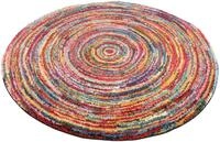 OCI DIE TEPPICHMARKE Hochflor-Teppich "Sixteen Round" rund 25 mm H&ouml;he Langflor,