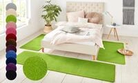 HANSE Home Bettumrandung "Shashi" H&ouml;he 8 mm 3 Stk. tlg. Kurzflor, Unifarben,