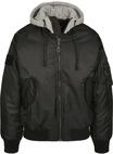 Brandit Anorak "Brandit Herren Hooded MA1 Bomber Jacket" 1 Stk. tlg. mit Kapuze