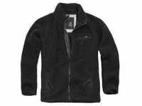Allwetterjacke BRANDIT "Brandit Herren Teddyfleece Jacket" Gr. XL, schwarz (black)