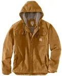 Outdoorjacke CARHARTT "Bartlett", Herren, Gr. XL, braun, Obermaterial: 100% Baumwolle