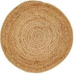 LUXOR living Teppich "Mamda 2, Juteteppich" rund 6 mm H&ouml;he Flachgewebe,