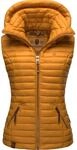 Steppweste NAVAHOO "Shadaa", Damen, Gr. XS (34), gelb, Oberstoff: 100% Nylon. Futter: