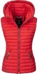 Steppweste NAVAHOO "Shadaa", Damen, Gr. XS (34), rot, Oberstoff: 100% Nylon. Futter:
