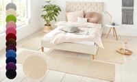 HANSE Home Bettumrandung "Shashi" H&ouml;he 8 mm 3 Stk. tlg. Kurzflor, Unifarben,