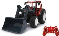 RC-Traktor JAMARA "Lindner Geotrac mit Frontlader", rot, Fernlenkfahrzeuge,