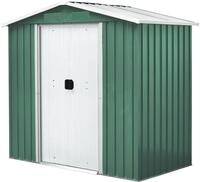 Pergart Ger&auml;tehaus "K&ouml;ln II 64" Metall, mit Satteldach und integrierter