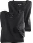 T-Shirt OLYMP "Casual", Herren, Gr. 3XL, schwarz, Obermaterial: 100% Baumwolle,