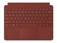 MICROSOFT Tastatur "Surface Go Signature Type Cover" Tastaturen rot (mohnrot)