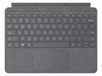 MICROSOFT Tastatur "Surface Go Signature Type Cover" Tastaturen grau (platin grau)