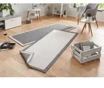 Teppich HANSE HOME "Panama Wendeteppich" Gr. 13, grau, B:80cm H:5mm L:350cm,