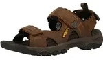 Sandale KEEN "Keen Sandalen Leder/Textil", Herren, Gr. 43, braun (bison braun),
