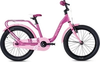 S'COOL Kinderfahrrad "SCOOL niXe 18-1S - Ocean/Pink" 1 Gang ohne Schaltung