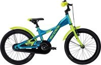 S&rsquo;COOL Kinderfahrrad "SCOOL XXlite 18-1S - Blue/Lime" 1 Gang ohne Schaltung