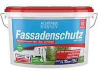 SCHÖNER WOHNEN FARBE Fassadenfarbe "Fassadenschutz 2,5L", 2,5 Liter, weiß,...