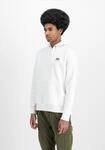Hoodie ALPHA INDUSTRIES "Basic Hoodie SL", Herren, Gr. XXL, wei&szlig;, Obermaterial: 80%