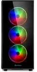 SHARKOON PC-Geh&auml;use "TG5 Pro RGB", schwarz, B:56cm H:28,5cm T:53cm, Computergeh&auml;use