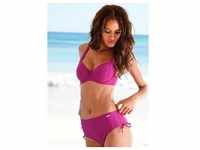 Bügel-Bikini LASCANA Gr. 38, Cup G, pink (fuchsia) Damen Bikini-Sets Ocean...