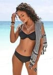 Bikini-Hose LASCANA "Italy", Damen, Gr. 44, N-Gr, schwarz, Microfaser,...