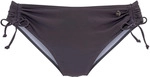 Bikini-Hose LASCANA "Malia", Damen, Gr. 42, N-Gr, grau (anthrazit), Microfaser,