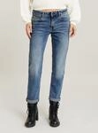 5-Pocket-Jeans G-STAR "Kate Boyfriend Jeans", Damen, Gr. 25, L&auml;nge 30, blau (lt