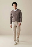 Strickpullover FYNCH-HATTON "FYNCH-HATTON Pullover mit V-Kragen", Herren, Gr....
