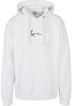 Sweatshirt KARL KANI "Karl Kani Herren KKMQ12005 SMALL SIGNATURE HOODY WHT", Herren,