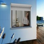 Windhager Insektenschutz-Fensterrahmen "Ultra Flat, Fliegengitter mit Rahmen,