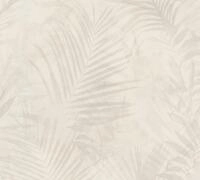 A.S. Cr&eacute;ation Vliestapete "Neue Bude 2.0 Tropical Concret mit Palmenbl&auml;ttern"...