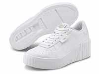 Sneaker PUMA "Cali Wedge Damen" Gr. 41, weiß (white) Schuhe Sneaker