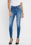 ONLY Ankle-Jeans "ONLBLUSH &ndash; Ankle-Jeans mit offenen S&auml;umen f&uuml;r moderne...