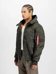 Alpha Industries Bomberjacke "MA-1 HOODED" mit Kapuze
