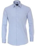 Businesshemd VENTI "VENTI Businesshemd uni", Herren, Gr. 47, Normalgr&ouml;&szlig;en, blau