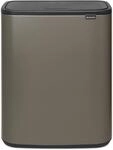 Brabantia M&uuml;lleimer "Bo Touch Bin, 2 x 30L" Soft-Touch-&Ouml;ffnungssystem