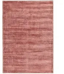 Teppich TOM TAILOR HOME "Shine uni" Gr. 6, rosa, B:190cm H:8mm L:290cm, Viskose,